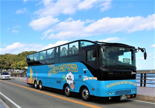 【(福岡)天神発着】西日本鉄道x西鉄旅行 共同企画<第2弾> 秋空を駆ける福岡オープントップバスで行く! 博多三大祭「筥崎宮方生会(ほうじょうや)」と博多百年蔵 日帰りバスツアー 空に近い特等席で巡る都市高速ぐるっと一周の爽快ドライブ!1